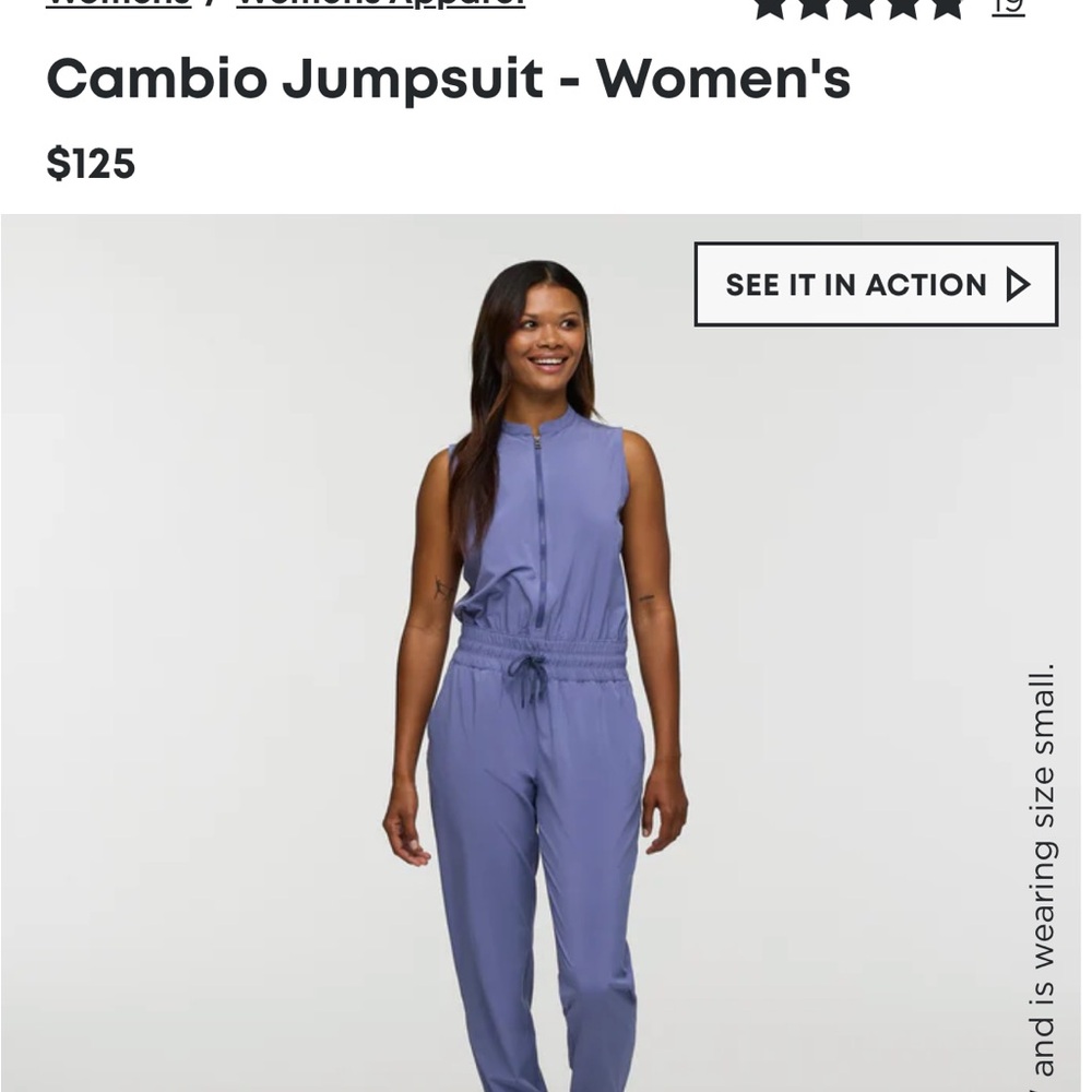 Cotopaxi Women's Cambio jumpsuit